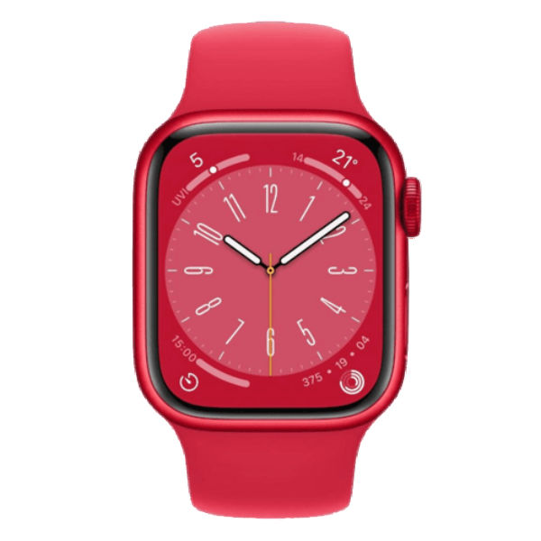 Refurbished Apple Watch Series 8 45mm Cellular (Simlockvrij) Rood