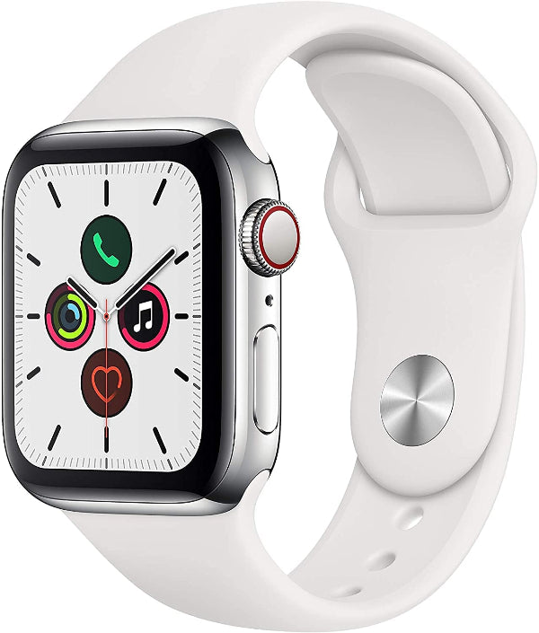 Apple Watch Series 5 40mm Cellular Stainless Steel (Simlockvrij) Zilver