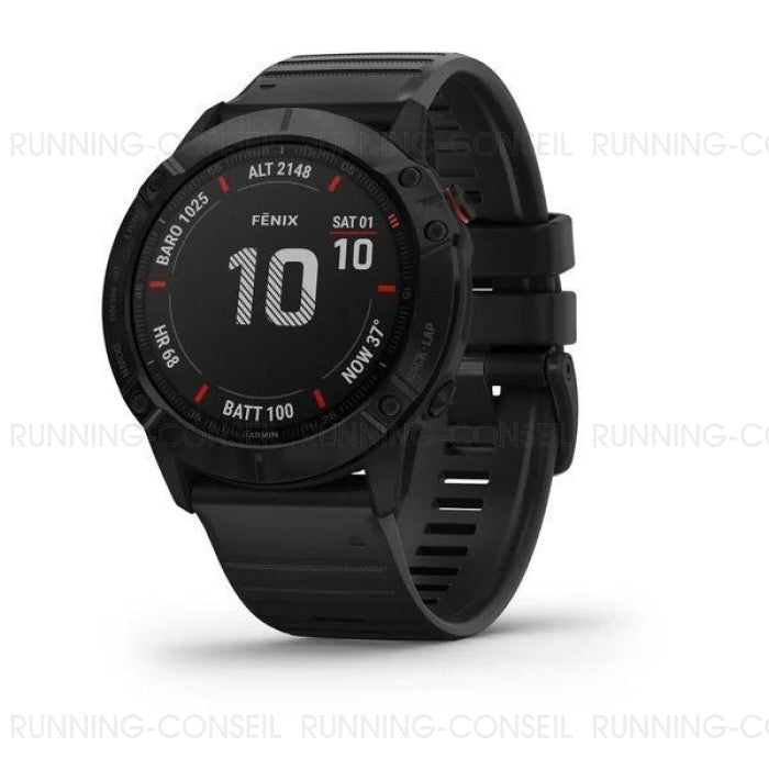 Garmin Fenix 6x Pro Zwart