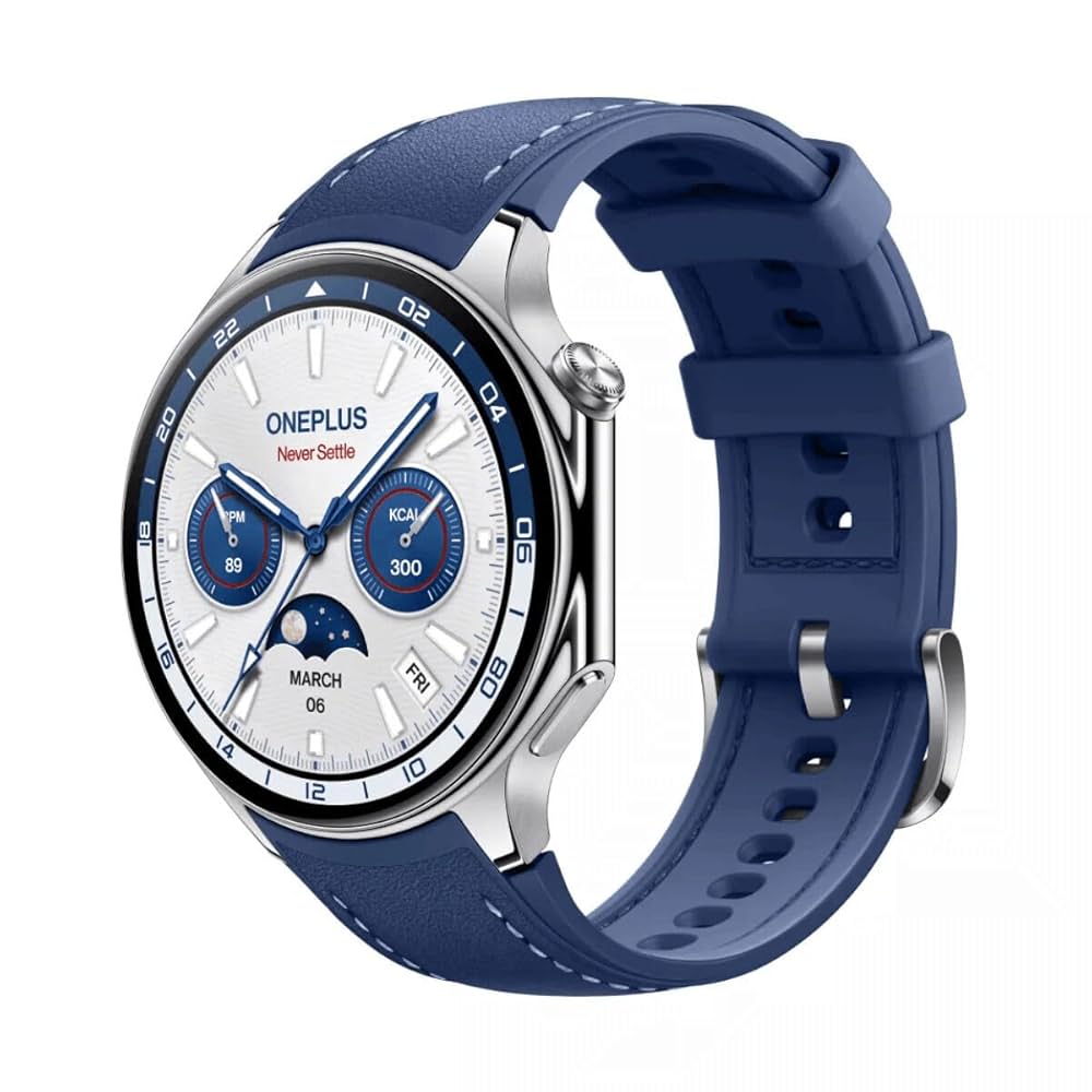 OnePlus Watch 2 Zilver Blauw