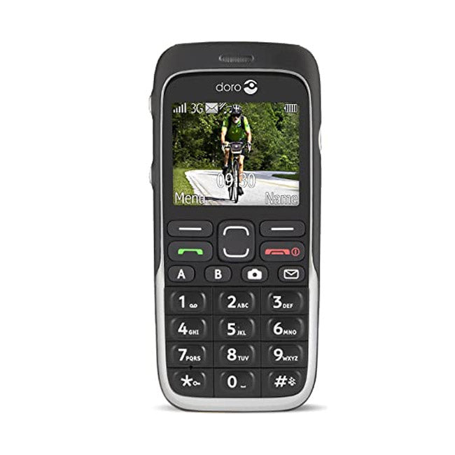Doro 520X 8GB (Simlockvrij) / SV Zwart
